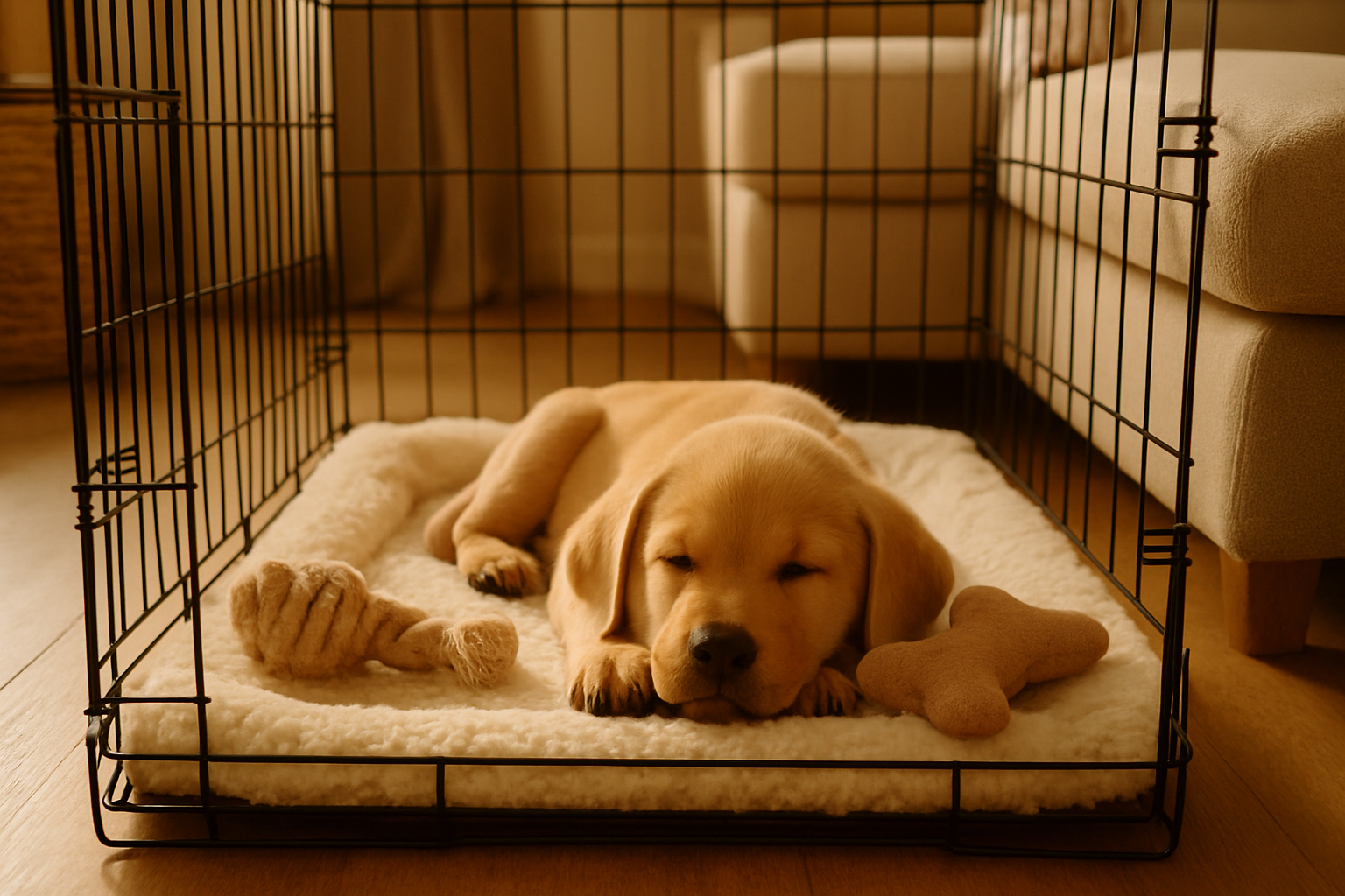 Crate Training a Puppy: Step-by-Step Guide for Calm Nights