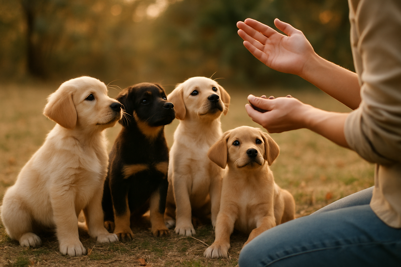 Positive Reinforcement Training for Puppies
