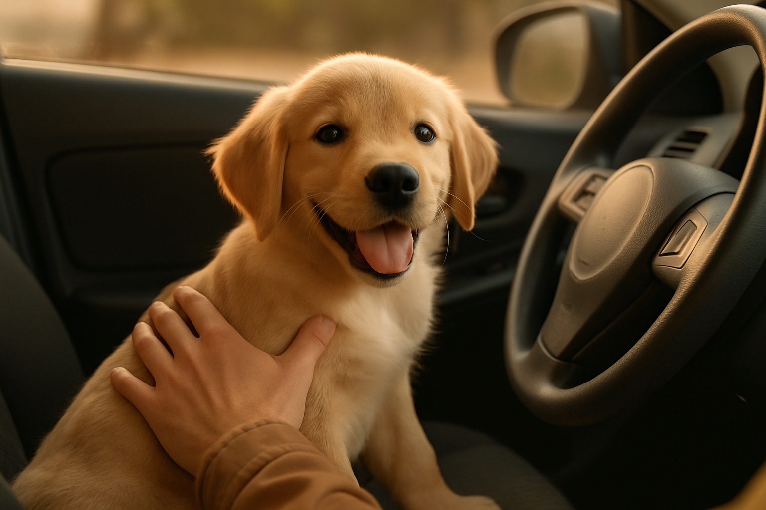 Puppy Car Rides: A Complete Training Guide