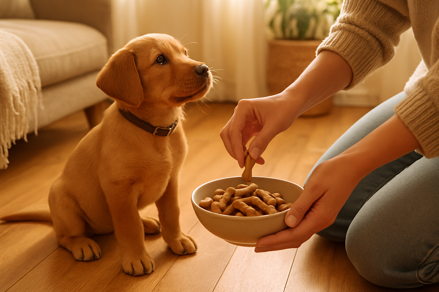 Teach Your Puppy to Leave Food: Positive Reinforcement Guide