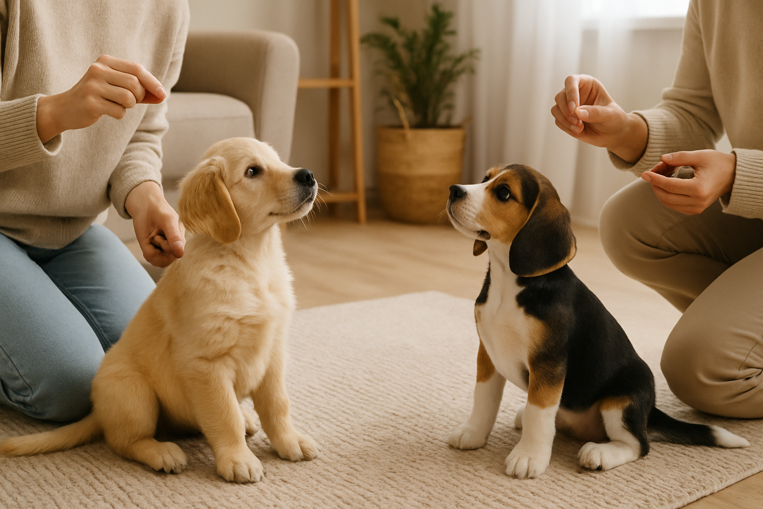 Training Multiple Puppies at Once: Complete Guide